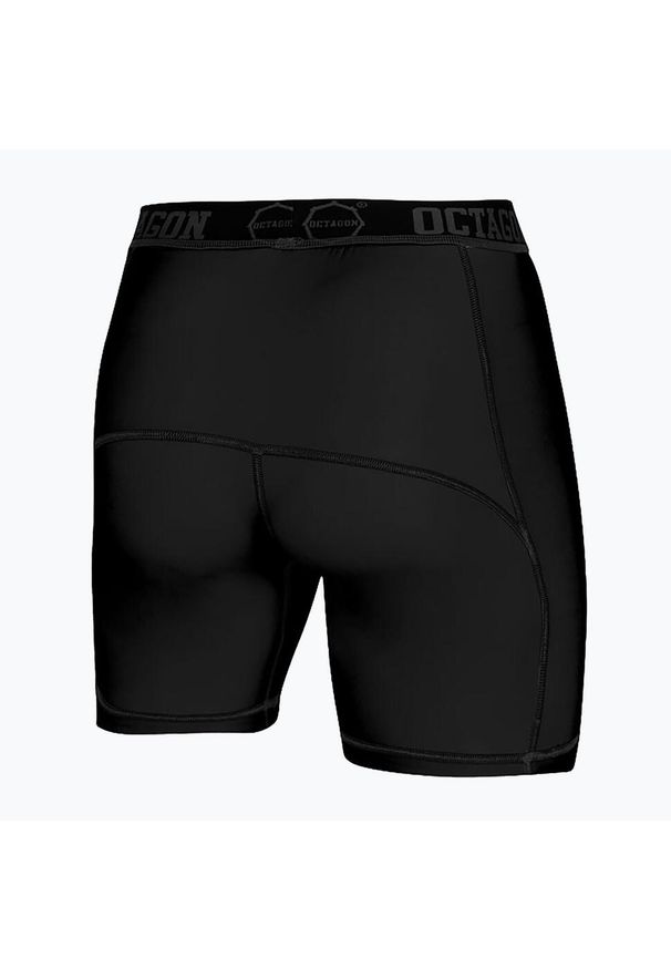 OCTAGON - Spodenki kompresyjne męskie Octagon Fight Wear. Kolor: czarny