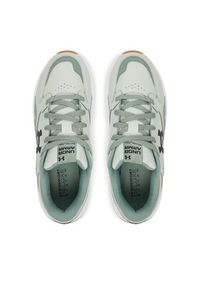 Under Armour Buty na siłownię UA Edge LTHR 3028375-378 Zielony. Kolor: zielony. Materiał: skóra. Sport: fitness #5