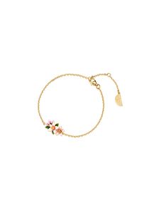 W.KRUK - Bransoletka srebrna Kwiaty Nocy Cytrusy. Materiał: srebrne. Kolor: srebrny. Wzór: kwiaty #1