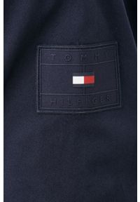 TOMMY HILFIGER - Tommy Hilfiger koszula męska kolor granatowy regular z kołnierzykiem klasycznym. Typ kołnierza: kołnierzyk klasyczny. Kolor: niebieski. Materiał: tkanina, bawełna. Wzór: gładki. Styl: klasyczny #5