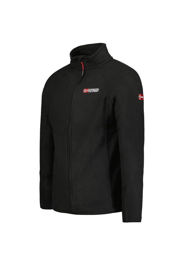 Bluza polarowa męska Geographical Norway TUG FZ ASS B MEN 235 (WW3009H/GN-BLACK). Kolor: czarny. Materiał: polar. Sport: turystyka piesza