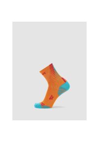 UYN - Run Fit Socks. Kolor: pomarańczowy. Sport: bieganie