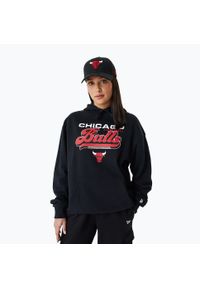 Bluza męska New Era NBA Graphic OS Hoody Chicago Bulls. Kolor: czarny