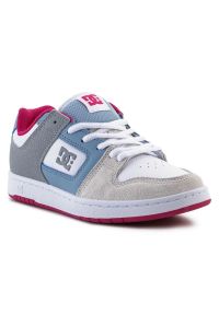 Buty DC Shoes Manteca 4 ADJS100161-BLP białe. Okazja: na co dzień. Kolor: biały. Materiał: materiał, syntetyk, skóra #3