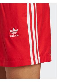 Adidas - adidas Szorty kąpielowe Originals Adicolor 3-Stripes Swim Shorts H44768 Czerwony. Kolor: czerwony. Materiał: syntetyk