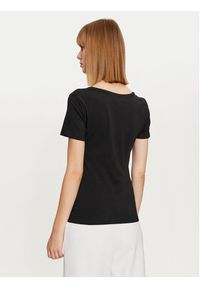 4f - 4F T-Shirt 4FWMM00TTSHF1846 Czarny Slim Fit. Kolor: czarny. Materiał: bawełna