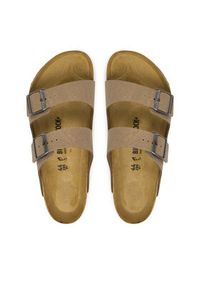 Birkenstock Klapki Arizona 1032019 Beżowy. Kolor: beżowy. Materiał: skóra #6