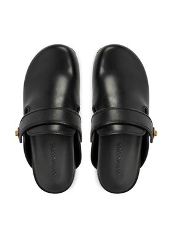 Coach Klapki Blake CU237 Czarny. Kolor: czarny. Materiał: skóra