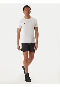 Adidas - adidas Koszulka techniczna Adizero Essentials IN1157 Biały Slim Fit. Kolor: biały. Materiał: syntetyk #2
