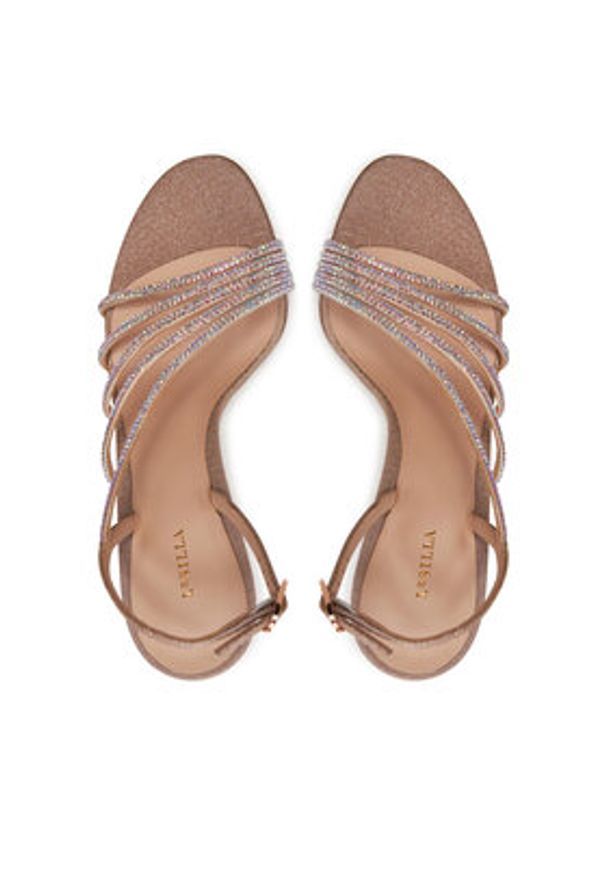 LE SILLA - Le Silla Sandały Scarlet Divina 8526S100R1PPFES158 Beżowy. Kolor: beżowy. Materiał: skóra