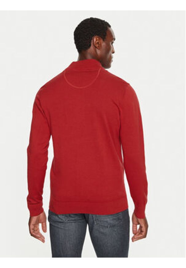 Pierre Cardin Sweter C5 51012.5065 Czerwony Regular Fit. Kolor: czerwony. Materiał: bawełna