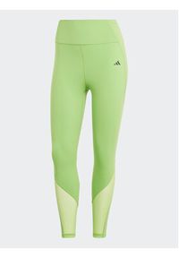 Adidas - adidas Legginsy Tailored HIIT Training 7/8 Leggings IK4247 Zielony. Kolor: zielony. Materiał: syntetyk