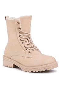 Jenny Fairy Trapery WS2978-08 Beżowy. Kolor: beżowy. Materiał: skóra #1