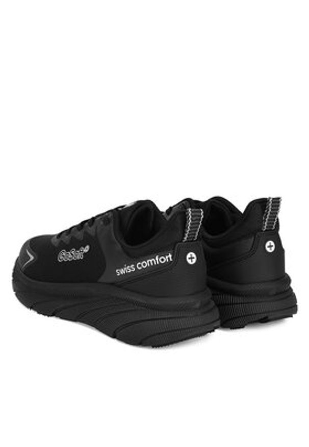 Go Soft Sneakersy MF1637-1 Czarny. Kolor: czarny. Materiał: materiał