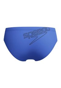 Kąpielówki chłopięce slipy kąpielowe na basen Speedo Brief Logo. Kolor: niebieski