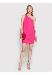 Pinko Sukienka koktajlowa Alagna 1G17DU Y7SC Różowy Slim Fit. Kolor: różowy. Materiał: wiskoza. Styl: wizytowy #4