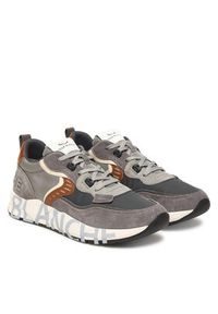 Voile Blanche Sneakersy Club01. 2017465-11 Szary. Kolor: szary. Materiał: skóra, zamsz #4
