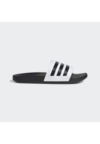Adidas - adilette Comfort Slides. Kolor: biały, czarny, wielokolorowy. Styl: sportowy