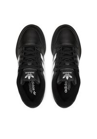 Adidas - adidas Sneakersy Team Court 2 Str J ID6630 Czarny. Kolor: czarny. Materiał: skóra #4