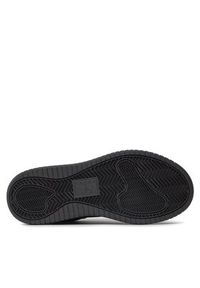 Tommy Jeans Sneakersy Tjw Retro Basket Flatform Ess EN0EN02506 Czarny. Kolor: czarny. Materiał: skóra
