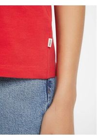 Guess Jeans T-Shirt W4YI13 J1314 Czerwony Regular Fit. Kolor: czerwony. Materiał: bawełna #3
