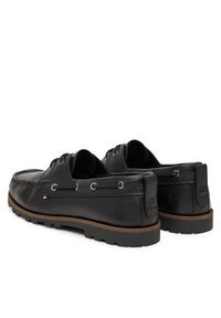 TOMMY HILFIGER - Tommy Hilfiger Mokasyny Light Lth FM0FM05746 Czarny. Kolor: czarny. Materiał: skóra #2