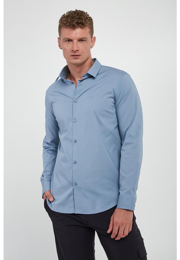 Armani Exchange - Koszula męska popelinowa ARMANI EXCHANGE