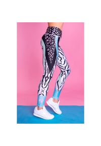 2SkIN - Legginsy sportowe kształtujące pośladki damskie 2skin FIT FREAK. Kolor: wielokolorowy. Materiał: poliester, elastan