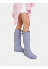 Hunter Kalosze HFW-006 Fioletowy. Kolor: fioletowy. Materiał: kauczuk #9