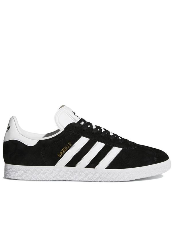 Adidas - Buty adidas Originals Gazelle BB5476 - czarne. Kolor: czarny. Materiał: materiał, nubuk, syntetyk, guma, skóra. Szerokość cholewki: normalna. Model: Adidas Gazelle