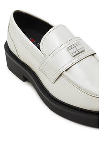 Tommy Jeans Loafersy EN0EN02602 Beżowy. Kolor: beżowy. Materiał: skóra