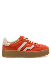 GANT - Gant Sneakersy 30533978 Pomarańczowy. Kolor: pomarańczowy. Materiał: skóra, zamsz