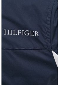 TOMMY HILFIGER - Tommy Hilfiger Kurtka męska kolor granatowy zimowa. Okazja: na co dzień. Typ kołnierza: kaptur. Kolor: niebieski. Sezon: zima. Styl: casual