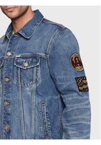 Guess Kurtka jeansowa Dillon M2BXN1 D2IB0 Niebieski Regular Fit. Kolor: niebieski. Materiał: bawełna, jeans #3