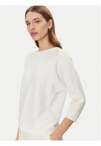 Tatuum Sweter Perlo T2424.090B Biały Regular Fit. Kolor: biały. Materiał: wiskoza, syntetyk #3