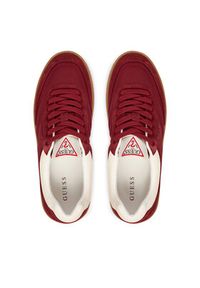 Guess Sneakersy FMPWIM FAB12 Bordowy. Kolor: czerwony. Materiał: skóra, zamsz #2