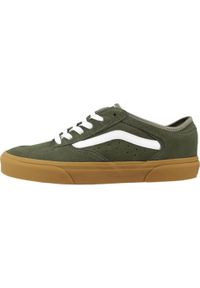 Vans - Buty VANS ROWLEY CLASSIC Zielony. Kolor: zielony. Materiał: tkanina. Model: Vans Classic. Sport: turystyka piesza