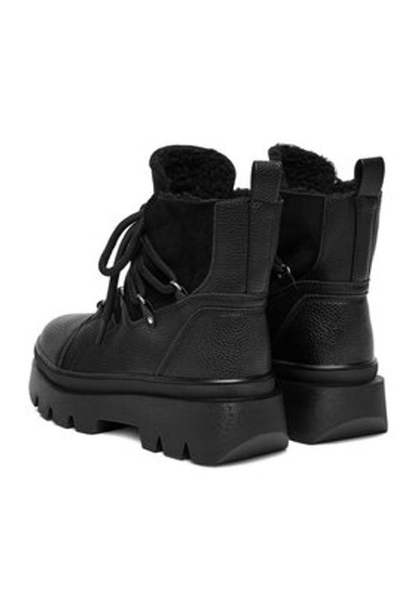 DeeZee Botki 60123-1 Czarny. Kolor: czarny. Materiał: syntetyk, materiał