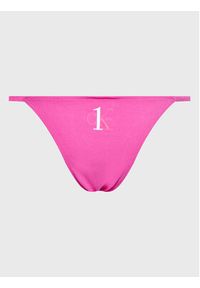 Calvin Klein Swimwear Dół od bikini KW0KW01887 Różowy. Kolor: różowy. Materiał: syntetyk #2