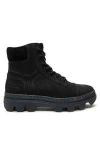 G-Star RAW - G-Star Raw Botki Noxer Boot Mid W D26648 Czarny. Kolor: czarny. Materiał: skóra