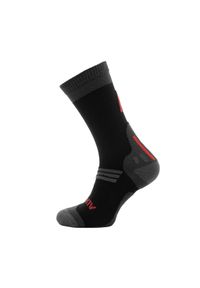 Skarpety trekkingowe Alpinus Valletto czarne merino coolmax. Kolor: czarny. Materiał: wełna. Sport: turystyka piesza