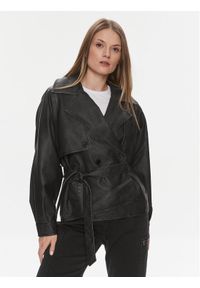 Noisy may - Noisy May Kurtka z imitacji skóry Romy 27028692 Czarny Regular Fit. Kolor: czarny. Materiał: skóra #1