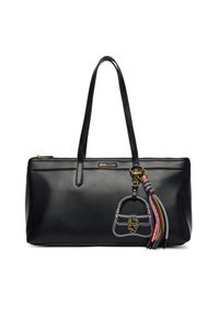 Just Cavalli Torebka 80RA4BO1 ZSD85 Czarny. Kolor: czarny. Materiał: skórzane #1