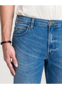 Lee - LEE MĘSKIE SPODNIE RIDER INDIGO VINTAGE 112346321 L701015994. Okazja: na co dzień. Styl: vintage #8