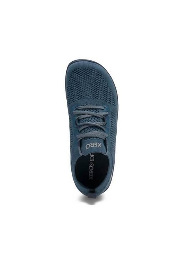 XERO SHOES - Buty do chodzenia damskie Xero Shoes Nexus Knit. Kolor: niebieski. Materiał: materiał, syntetyk. Szerokość cholewki: normalna. Sport: turystyka piesza