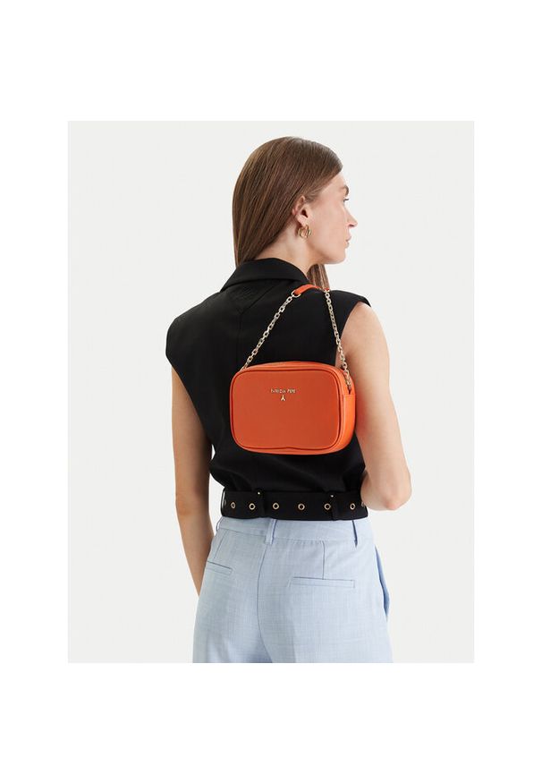 Torebka Patrizia Pepe. Kolor: pomarańczowy