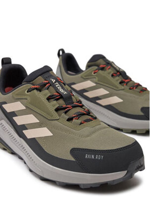 Adidas - adidas Trekkingi Terrex Anylander Rain.Rdy ID0900 Zielony. Kolor: zielony. Materiał: materiał, mesh. Model: Adidas Terrex. Sport: turystyka piesza