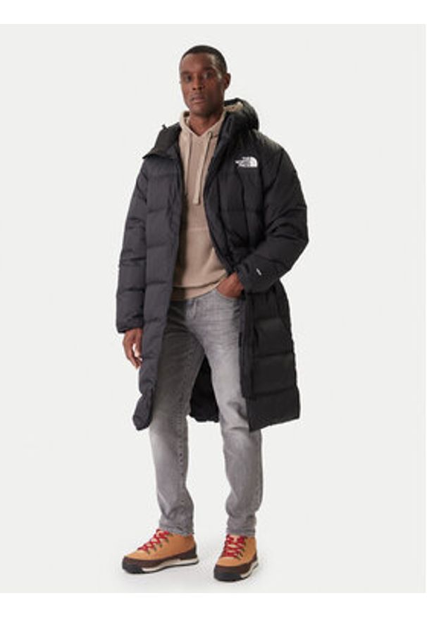 The North Face Kurtka puchowa Nuptse NF0A832J Czarny Loose Fit. Kolor: czarny. Materiał: syntetyk