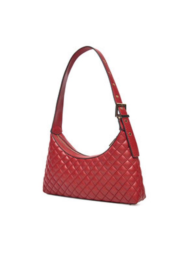 Guess Torebka HWEQG9 54117 Czerwony. Kolor: czerwony. Materiał: skórzane