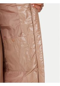 Calvin Klein Kurtka zimowa LV044D543G Beżowy Slim Fit. Kolor: beżowy. Materiał: syntetyk. Sezon: zima #3